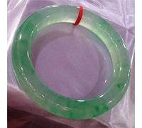 Feng Shui， Brazalete de Jade de Flores de Jade de luz de Color Verde Natural, Joyas de Jade, Joyas, 54-64 mm, 58 mm, la Joya con Caja de joyería, 54-64 mm, 58 mm, 58 mm, 58 mm