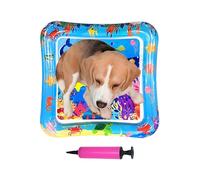 Feng Shui， Cat Water Play Mat - Cool Exercise Pad | Washable Foldable Cooling Sensory Mat for Puppy Cat Animal Pet Indoor Outdoor Comfort Play Relaxation