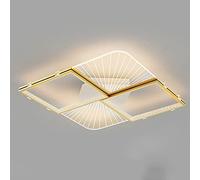 Feng Shui， Chandelier Acrylic Ceiling Lamps, Square Crystal Chandeliers, LED Ceiling Lamps are Dimmable, Suitable Compatible with Dining Rooms, Kitchen Islands, Bedrooms and Living Rooms,Retro Lights