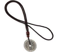 Feng Shui Coins Necklace,Feng Shui Necklace for Wealth Good Luck,Chinese Lucky Coin Necklace,Feng Shui Pendant Necklace,Improve Luck Improve Family Fortune (1pcs)