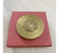Feng Shui Compass,6cm Bagua Compass Pure Copper Compass Finger Accurate Automatic Decompression Tool