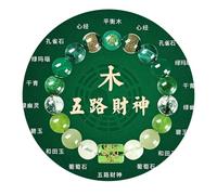 Feng Shui Crystal Bracelet for Women Men Black Onyx Moonstone Citrine God Of Wealth Five Elements Bracelets Natural Stone Bracelet Spiritual Evil Eye Anxiety and Stress Relief Healing Lucky Jewelry