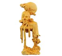 Feng Shui Desktop Decoration Office Desk Decor Wood Carving Living Room Creative Solid Wood Home Decorations Ornaments Crafts Office Decor Zen Decor
