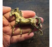 Feng Shui Feng Shui Pure Copper Brass Horse Ornaments Crafts