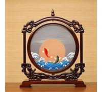 Feng Shui Finished Handmade Table Table Small Screen Classical Decorative Gifts Embroidery Ornaments Su Embroidery