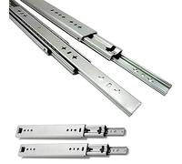 Feng Shui Heavy Duty Runners 1-Pair Full Extension Ball Bearing Slides - Telescopic Rails, Easy to Fit, for Camping Vehicles, Industrial, Kitchen Cabinet, Truck Heavy Drawers Slides