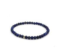 Feng Shui Lapis Lazuli Wealth Bracelet - Natural Crystal Chakra Healing Amulet for Luck and Prosperity - Adjustable Beaded Bracelet for Men and Women