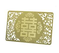Feng Shui Love &Happiness Talisman Golden Card W4127