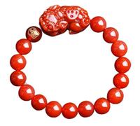 Feng Shui Lucky Natural Agate Quartz Talisman Gemstone Obsidian Crystal Reiki Crystal Chakra Stones Wealth Amulet,Red Agate