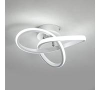 Feng Shui， minfair LED Ceiling Light,Round Geometry Ceiling,Chic Chandelier 6000K for Hallway,Living Room,Bedroom 18W Dia 24CM