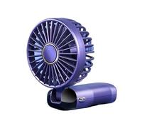 Feng Shui， Mini Fan With LED Display Handheld Neck Travel Portable Range 7-20h Summer Cold Air Conditioner USB Charging For Outdoor Strong Wind(5000mA 12-20h Range)