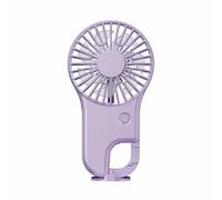 Feng Shui， Mini Handheld Fan with Clasp & Base USB Rechargeable Portable Fans with 3 Speeds Lightweight Pocket-Size Cooling Desk Fan for Makeup Summer Travel Essentials for Kids Family Office Outdoor