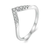 Feng Shui， Moissanite Wedding Band, Wedding Rings for Women 0.2 ct D Color VVS1 Lab Created Diamond Sterling Silver Rings Half Eternity