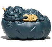 Feng Shui Money Frog Money Toad Statue Office Desk Opening Gift Sculpture Charm of Prosperity Decoration for Rich