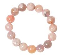 Feng Shui Natural Agate Quartz Bracelet - 8mm Crystal Beaded Bracelet for Women - Talisman for Prosperity, Good Luck & Wealth - Chakra Stones Jewelry