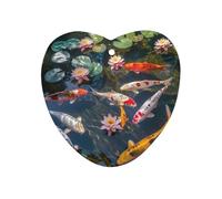 Feng Shui Nine Fish Car Air Freshener Hanging Aromatherapy Tablets Car Accessories Rearview Mirror Pendant Decor