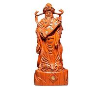 Feng Shui Ornaments Buddha Figurines Feng Shui Decoration God of Fortune Statue,Decoration for Luck & Wealth Perfect for Your Home or Office(high:23.6'' Mahogany) God of Fortune good
