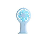 Feng Shui， Portable Fan USB Mini Wind Power Handheld Fan Convenient And Ultra Quiet Fan Portable Student Office Cute Small Cooling Fans(Blue)