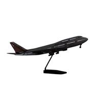 Feng Shui， Replica Aircraft Models 1/150 Simulation Civil Airliner Model 47cm Air India For Boeing B747-400 Scale Model Aircraft Replicas With Wheels Miniature (With light)