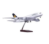 Feng Shui， Replica Aircraft Models 1/160 Scale Aircraft Die-cast Model 45cm For Lufthansa A380 Passenger Plane Model Collection Miniature (NO light)