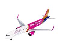 Feng Shui， Replica Aircraft Models 11CM 1/400 Large Scale Display Model Airplane For Wizz Air A321neo HA-LGI Static Finished Aircraft Collectible Miniature