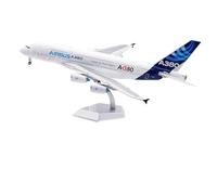 Feng Shui， Replica Aircraft Models 36CM Finished Alloy Airplane Replica 1/200 For Airbus Original A380 F-WWDD Flaps Civilian Collectible Aircraft Miniature