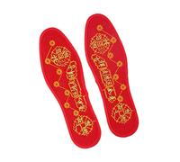 Feng Shui Seven Coins Insoles Breathable Replacement for Climbing Camping 42, Red, Size 42