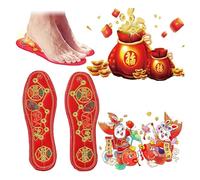 Feng Shui Seven Coins Insoles,Feng Shui Insoles for Men Women,Good Luck Insoles That Bring Wealth and Money for Men Women (45)