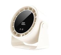 Feng Shui， Silent Desk Fan, Wireless Personal Table Fan for Travel Camping Nomad, Silent Device Wireless Personal Hand for Bedroom Office Room Travel Outdoor Table