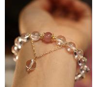 Feng Shui Silver Obsidian Crystal Natural Stone Women Men Good Luck Amulet Chakra Reiki Crystal Quartz Talisman Attract Fortune