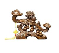 Feng Shui Statue Bottle Gourd and Cabbage Ornaments,Fengshui Statue for Wealth and Luck,Luck Symbol Sculpture,Home Decoration Zen Decor