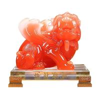 Feng Shui Statue,Feng Shui Wealth Prosperity Resin Pi Xiu/Pi Yao Statue Decoration Attract Wealth And Good Luck Blessing Gift