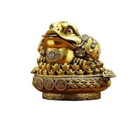 Feng Shui Statue Golden Toad Cornucopia Ornaments,Fengshui Statue For Wealth And Luck,Luck Symbol Sculpture,Home Decoration Sculpture ornaments