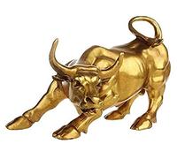 Feng Shui Statue Home Decoration Fortune Brass Figure oxStatue Sculpture Gold Copper oxRepresents Good Luck And Wealth Of Career