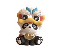 Feng Shui Statue Ornaments Cute China-Chic Panda Chinese Style Creative Desktop Ornaments Office Table Home Decoration Gift Gift Home Decor