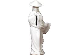 Feng Shui Statue,Samurai Statue Ceramic Pet Set Sculpture Decoration Tea Room Home Office Decoration Gift Blessing Gift