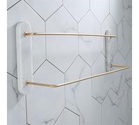 Feng Shui, Towel Racks, Towel Rail for Bathroom,All- Hand Towel Holder,Double-Bar Light Bathroom Towel Hanger,Bathroom Nordic Minimalist Marble Towel Bar/60Cm Single Pole/a