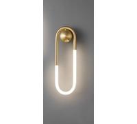 Feng Shui， Wall lamp, Led Wall Mounted Lamps for Bedroom Bedside Hotel Sconce Light Fixtures Background Decoration Lighting Bathroom(3000K,B Black 75cm)