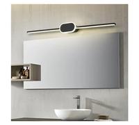 Feng Shui， Wall lamp, ModernLED Wall Sconce,Minimalist Black and White Long Style,Compatible with Bedroom, Living Room, Hallway, Bathroom(Black,40cm)