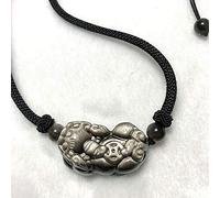 ,Feng Shui Wealth Necklace/Pi Yao Dragon Avatar Necklace Adjustable Chakra Gemstone Crystal Amulet for Money Good Luck Couple Men Women
