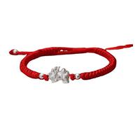 Feng Shui Wealth Silver Lucky Red String Charm Reiki Crystal Chakra Attract Prosperity Fortune