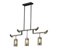 Feng Shui， YRYRYW American Creative Art Crystal Lamp,G9 Nordic All Copper Light Luxury Crystal Chandelier,For Living Room Dining Room Bedroom Villa Bar Tea Room Chandelier-Bronze pulls and copper