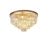 Feng Shui， YRYRYW During Light With Crystal Droplets,Mount Ceiling Lightceiling For Bedroom Living Room Bedroom Hallway,Crystal Chandelier,Chrome Finish-Black. 80 * 50cm Household faucets
