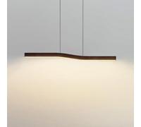 Feng Shui， YRYRYW lamp LED Linear Pendant Light Minimalist Long Chandelier Ceiling Lighting for Dining Room, Wave-Shape Hanging Lamp Over Dining Table 3000K Kitchen Island Chandeliers Office Lights