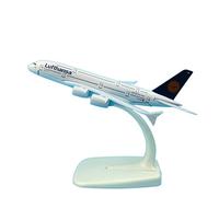 Feng Shui， ZWCHGJ 16cm 1 400 For Lufthansa A380 Airplane Model Airbus Miniature Scale Alloy Metal Die Cast Aircraft Playkits