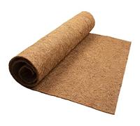 Fengaim 1m*0.6m/40" x 24" Coco Hanging Basket Liner Coconut Growing Mat Garden Plant Flowerpot Coconut Fibre Matting Liner Roll for Patio Containers Wall Troughs Reptile Carpet Lizard Cage Mat