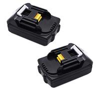 FengBP® 2 x 18 V 1500 mAh 1.5 Ah electric drill, replace the battery 18 V 1500 mAh for Makita 194205-3 194309-1 BL1815 BL1830 BL1845 BL1850 BL1850 Li-ion battery.