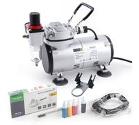 Fengda Basic Airbrush kit with Compressor FD-18-2K with Powerful Working Pres...