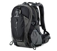 FENGDONG 40L Waterproof Lightweight Outdoor Daypack Hiking,Camping,Travel Backpack for Men Women Black