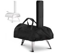 Fenghome Pizza Oven Cover for Ooni Karu 12, Waterproof Oxford Fabric 420D Pizza Oven Carrying Bag Pizza Oven Accessories-Black (83 x 52 x 34 cm)